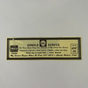 Shell Arnold Service Diagnostic Tune Ups Road Service Brakes 1975 Ad SAH7-S60